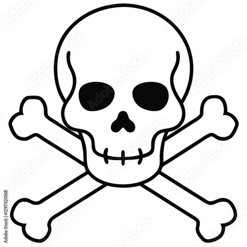 skull and crossbones are universal symbols that signify danger and death.
