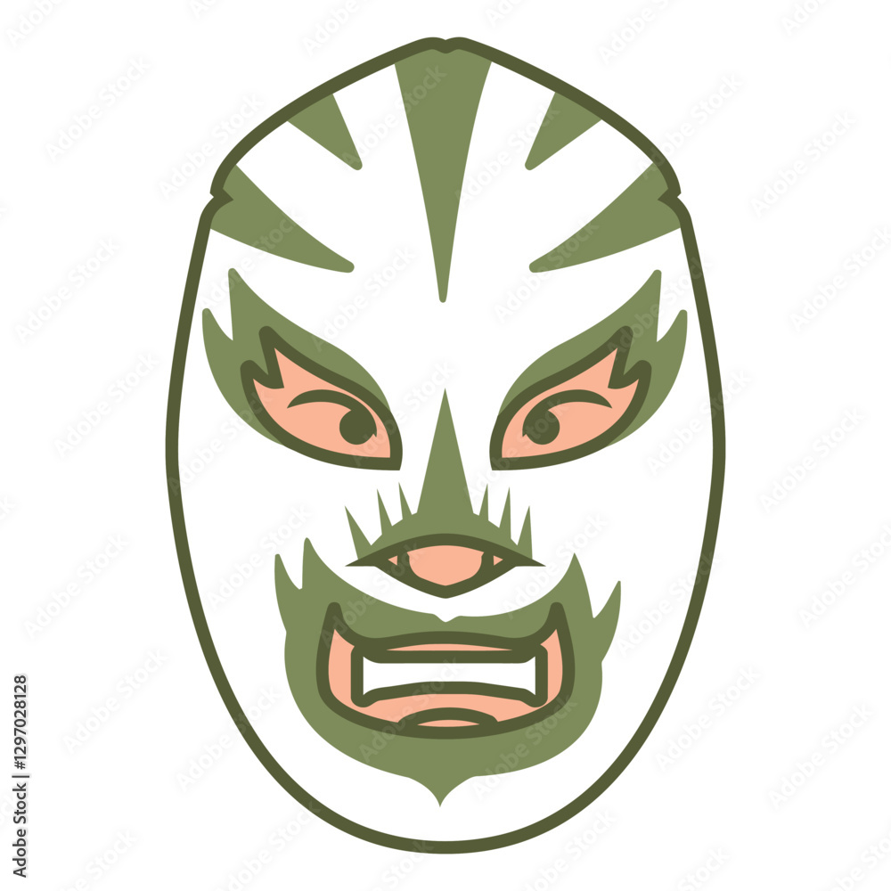 Mask of the Luchador: A stylized mask of a luchador wrestler, featuring bold designs and vibrant colors, symbolizes the exciting world of wrestling. Mask of the Luchador: A stylized mask of a luchador wrestler, featuring bold designs and vibrant colors, symbolizes the exciting world of wrestling.