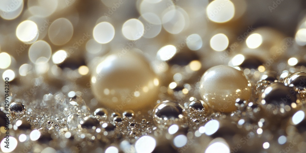 A detailed shot of multiple pearls arranged together, great for jewelry or beauty related uses A detailed shot of multiple pearls arranged together, great for jewelry or beauty related uses