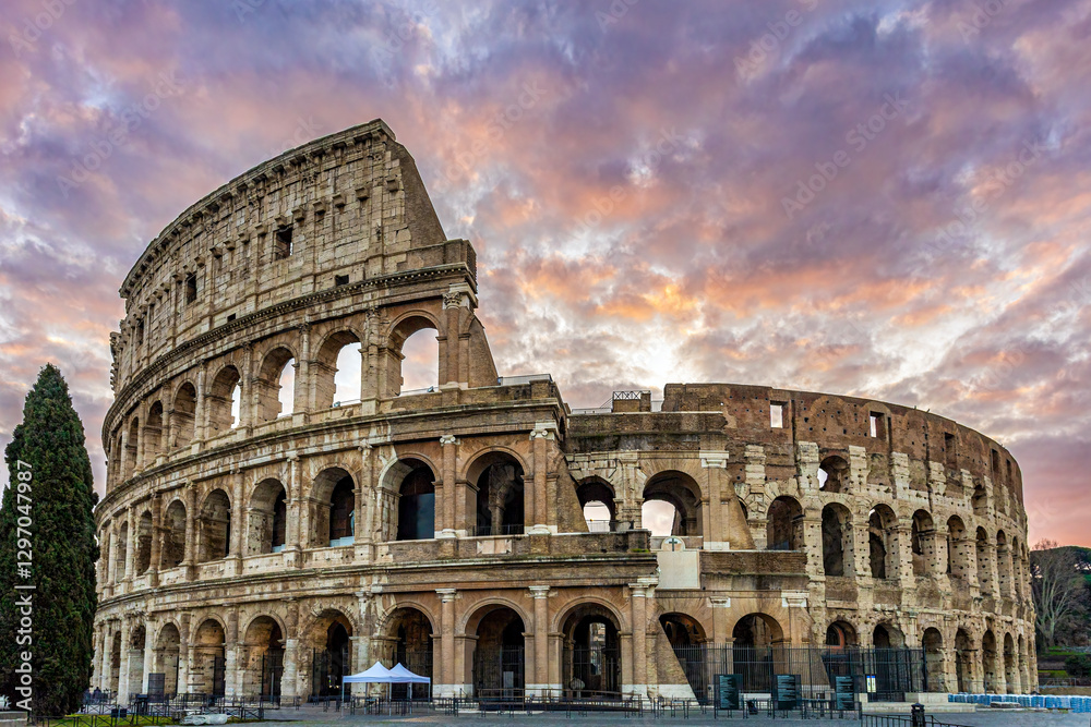 Obraz premium Colosseum, Rome, Italy