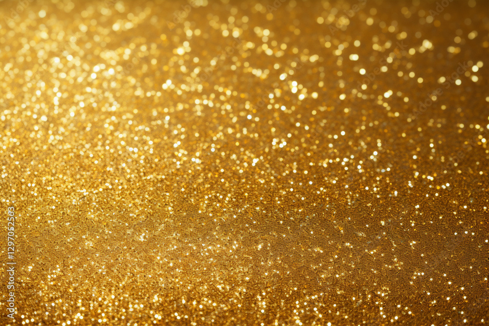 Abstract background of gold sparkling glitter material. Abstract background of gold sparkling glitter material.