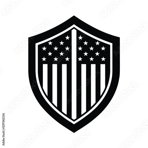 shield with crown