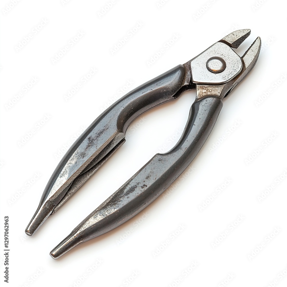 Pliers Isolated on a White Background: A Clean and Clear Representation of Essential Hand Tools Pliers Isolated on a White Background: A Clean and Clear Representation of Essential Hand Tools