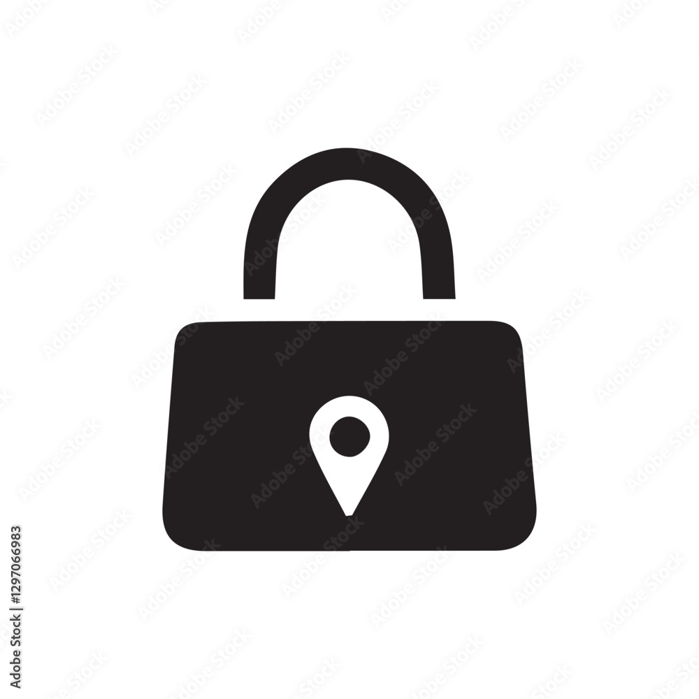 bag icon design template vector bag icon design template vector