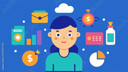 These descriptions can guide the creation of engaging and informative vector illustrations for personal finance management apps.
