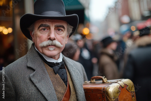 A 19th-century carpetbagger...