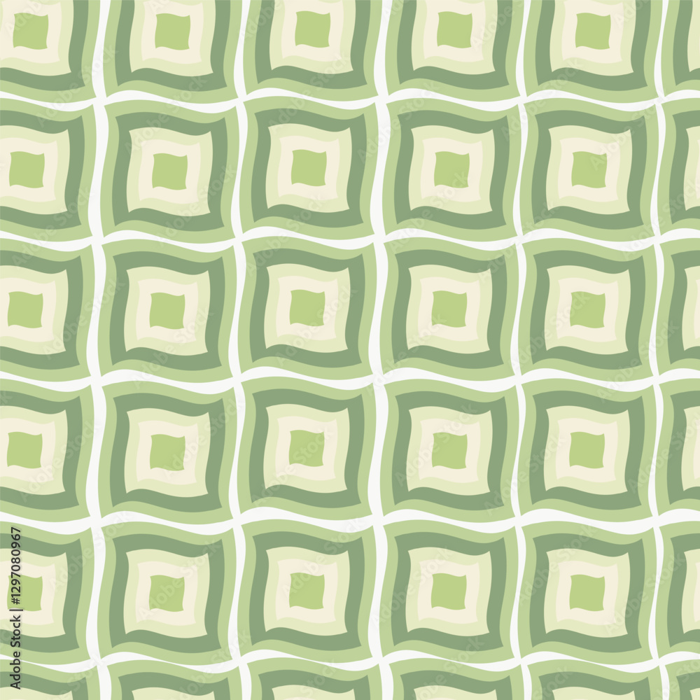 seamless abstract pattern in green color with irregular squares seamless abstract pattern in green color with irregular squares