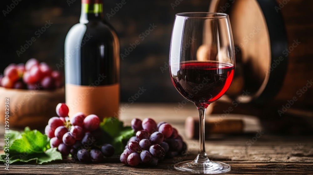 Obraz premium Exploring the world of wine a journey through varieties, regions, and tasting techniques