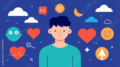 These illustrations highlight various aspects of emotional avoidance and its psychological impacts in a relatable and visually appealing way.