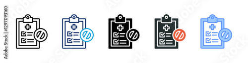 No Medical Insurance Icon