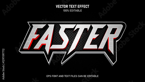 Faster 3d style editable text effect