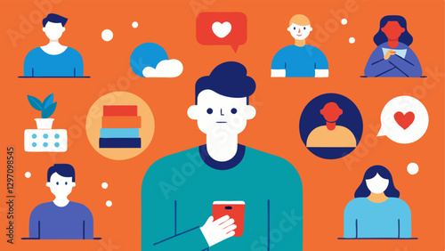 These illustrations would convey a range of techniques and settings that can help individuals manage social anxiety in everyday situations.