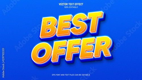 Best offer 3d text style modern editable text effect