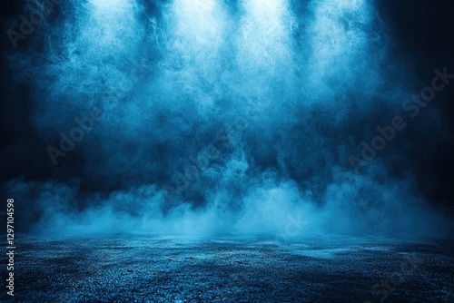 A mysterious foggy backgrou...