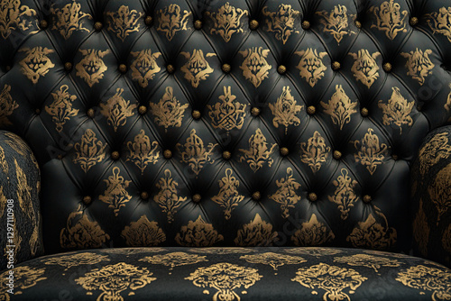 A royal-themed background, ...