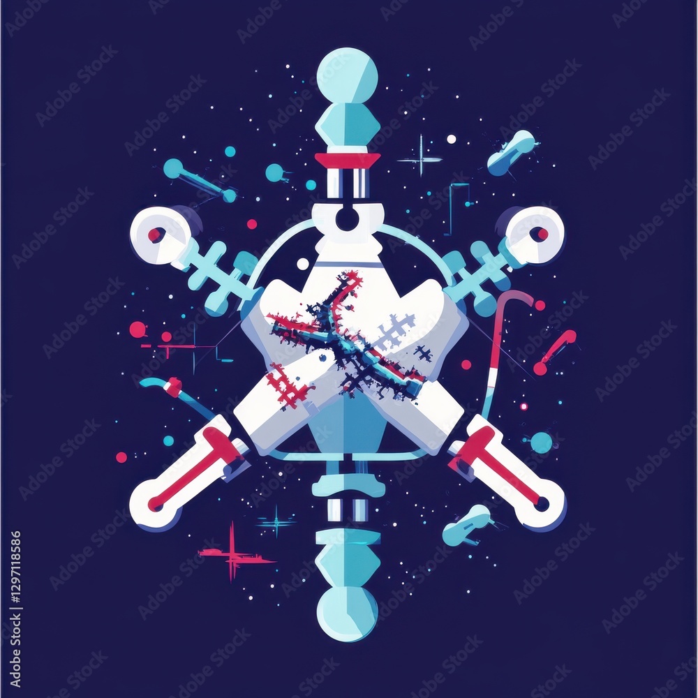 An abstract design featuring a futuristic structure and vibrant colors, evoking a sense of creativity and innovation. An abstract design featuring a futuristic structure and vibrant colors, evoking a sense of creativity and innovation.