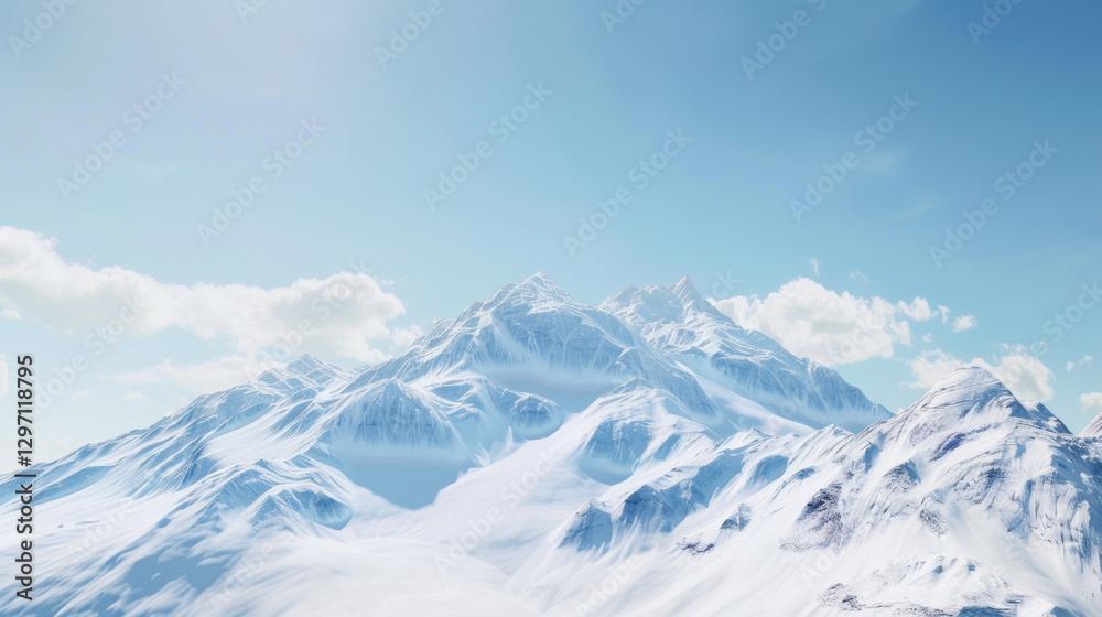snow covered mountains snow covered mountains