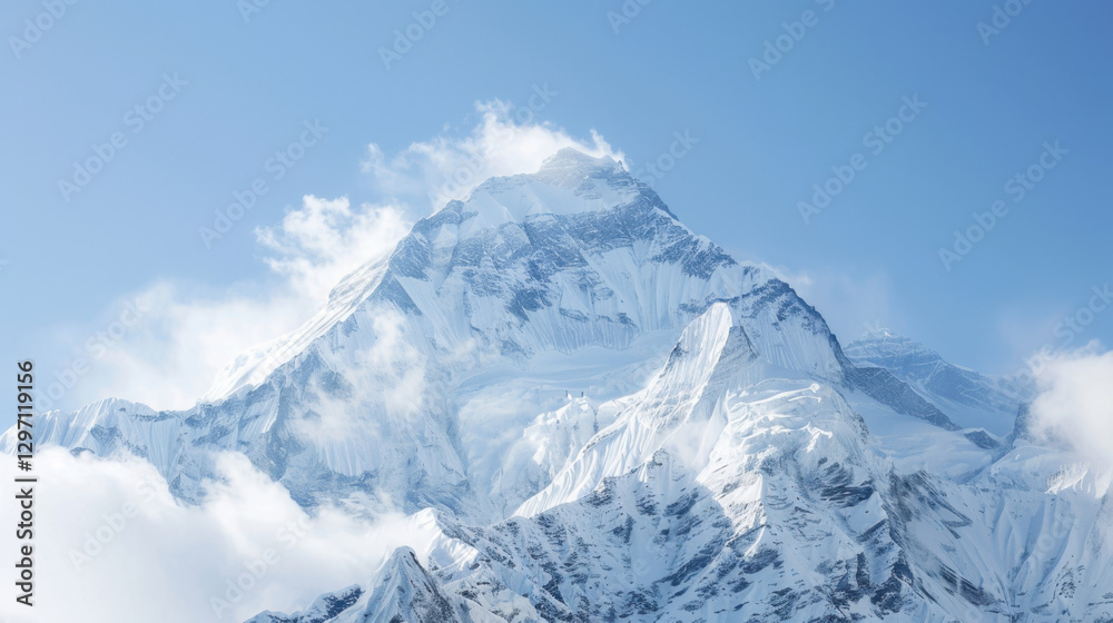 Obraz premium snow covered mountains