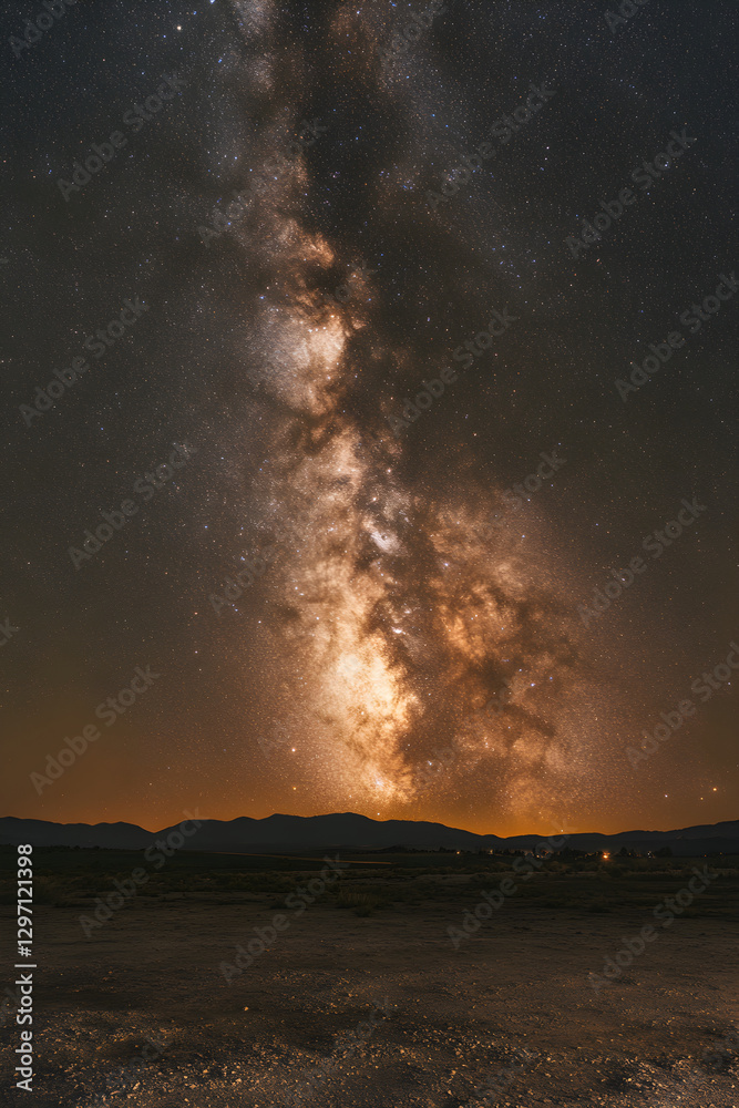 Stellar Splendor: A Nocturnal Tapestry of the Milky Way Galaxy Unraveled Stellar Splendor: A Nocturnal Tapestry of the Milky Way Galaxy Unraveled