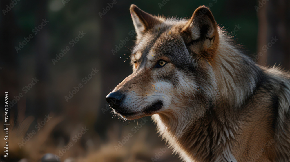 Wolf Portrait With A Transparent Background Close Up Look At Wild Animal S Wolf Portrait With A Transparent Background Close Up Look At Wild Animal S