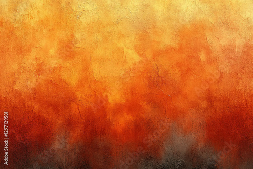 An orange grunge background...