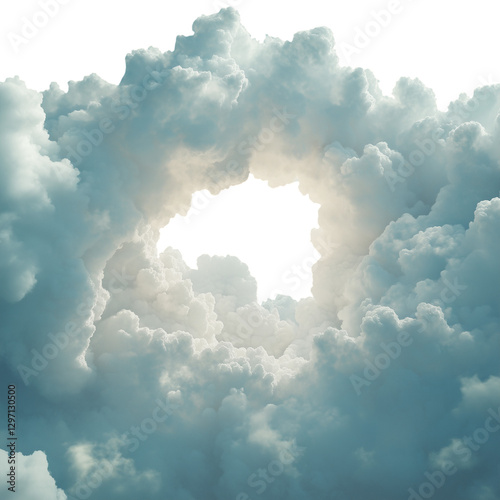 clouds in the sky