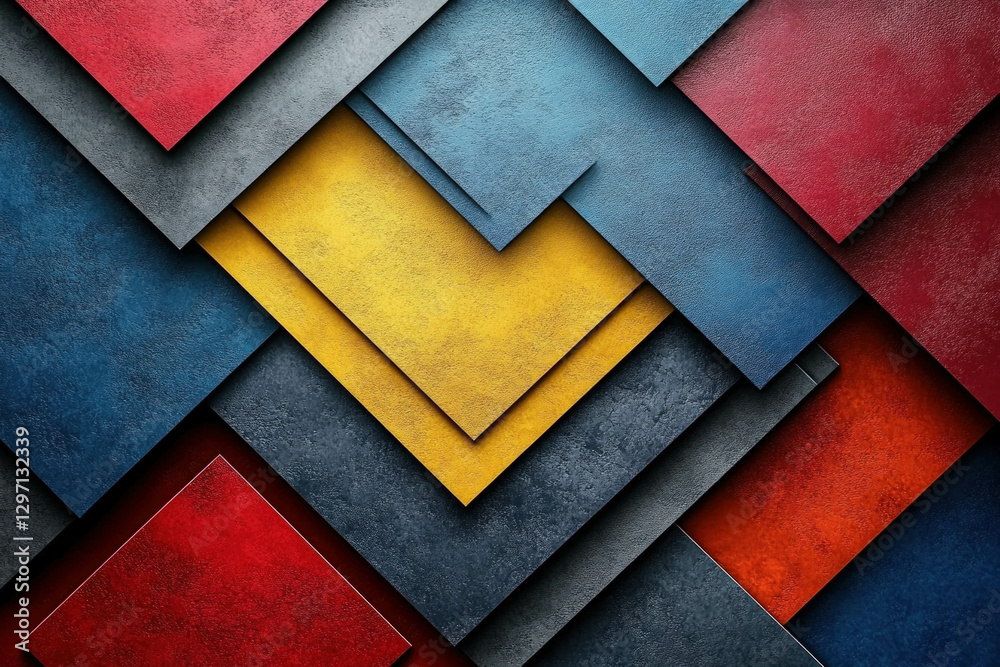 Fototapeta premium Color Block Background