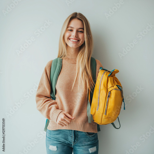 female college student isol...
