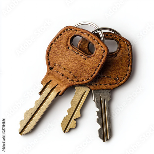 house keys isolated