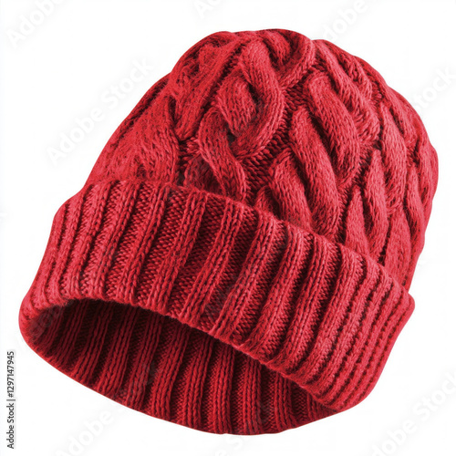 winter cap isolated