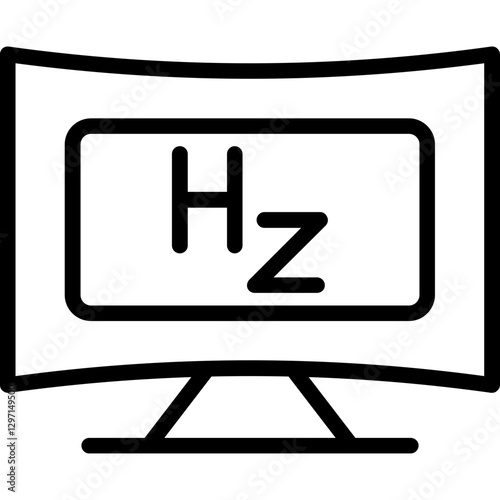 High Refresh Rate Monitor Icon