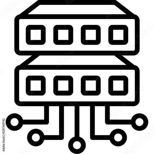 Network Switch Icon