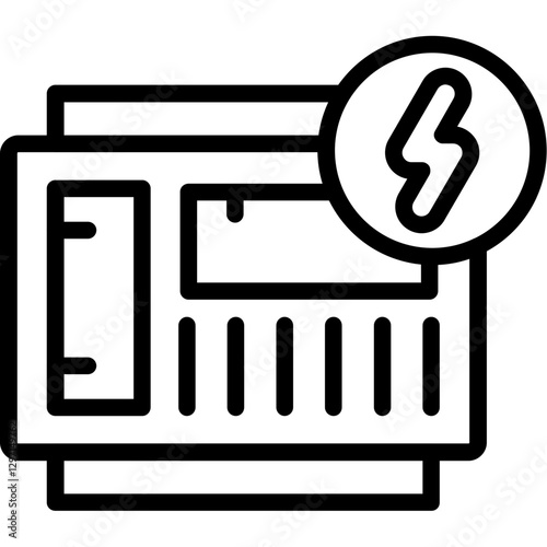 Redundant Power Supply Icon