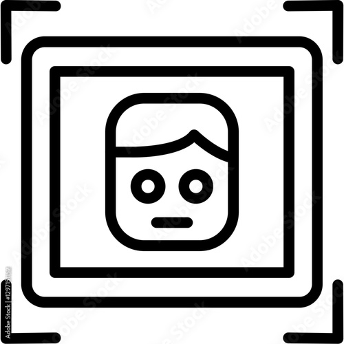 Face Scanner Icon