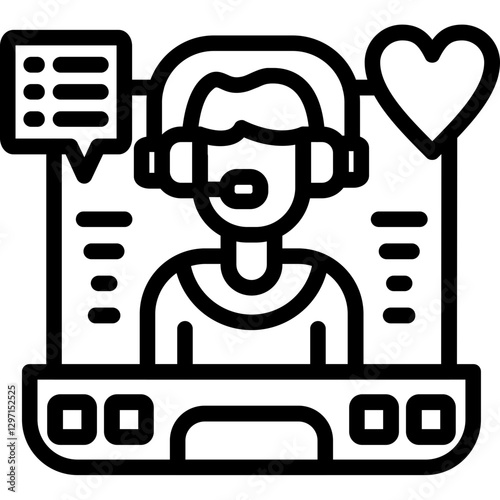 Online Relationship Counsel Icon
