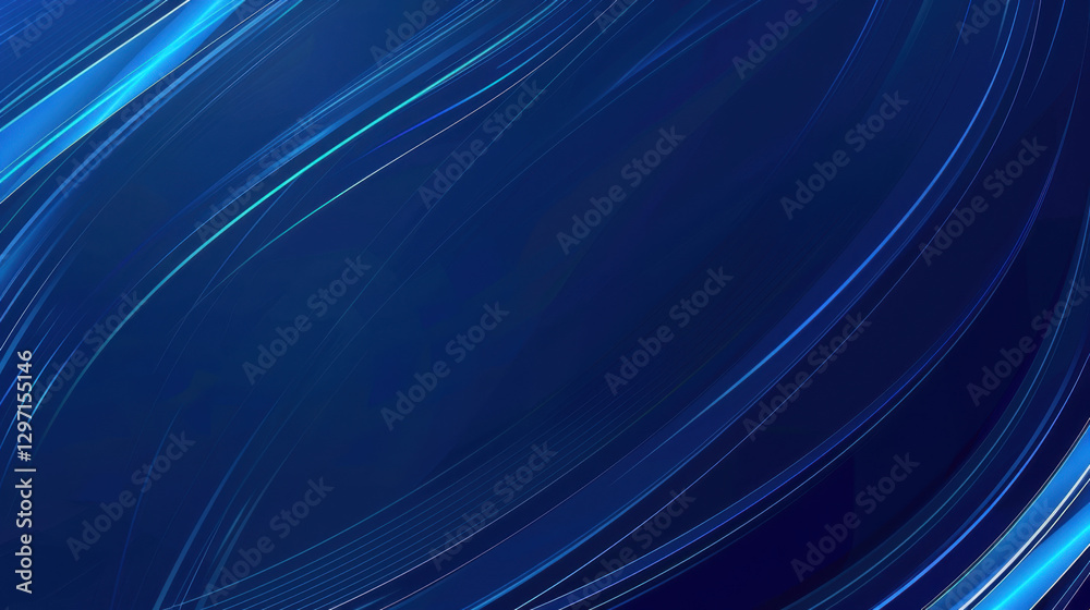 blue banner background with stripes and lines blue banner background with stripes and lines