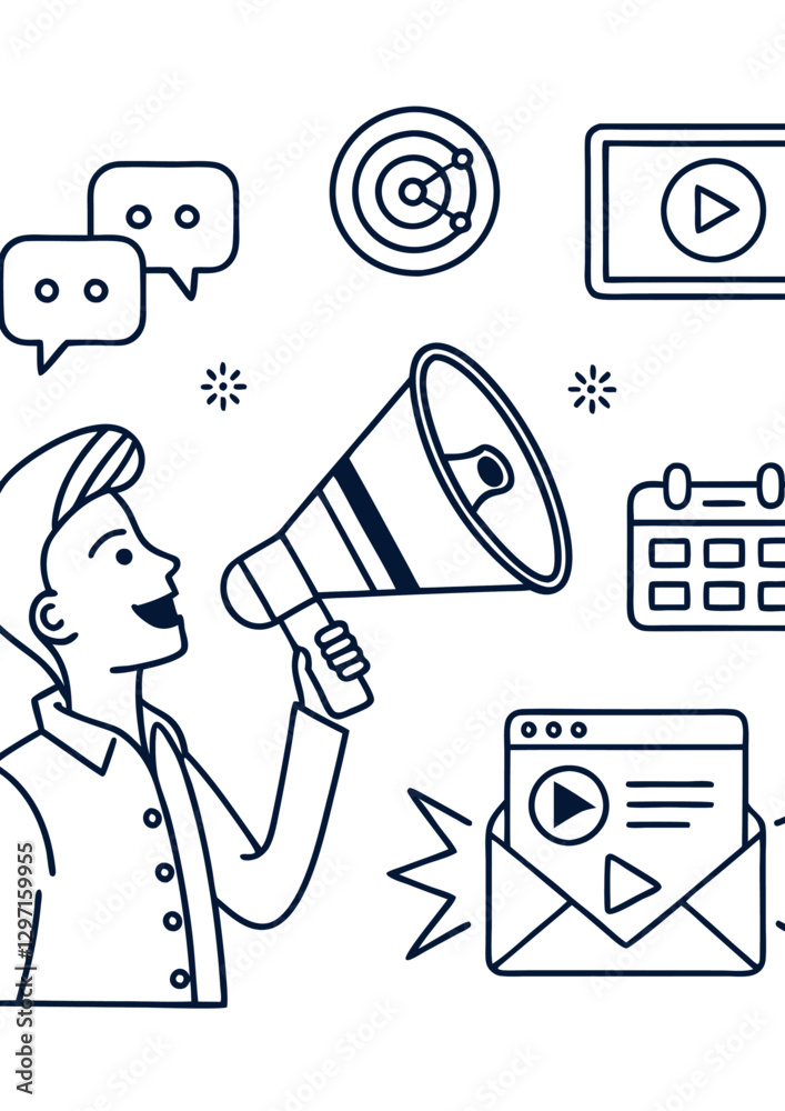 Clean Web Icons Collection – Digital UI Elements for Infographics Clean Web Icons Collection – Digital UI Elements for Infographics