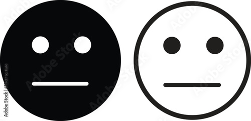 Emoji face icon in flat line set. isolated on transparent background Doodle drawn sketch style. with different expression emotion