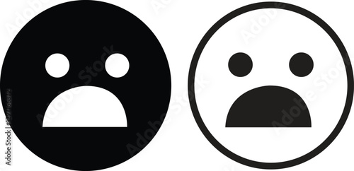 Emoji face icon in flat line set. isolated on transparent background Doodle drawn sketch style. with different expression emotion