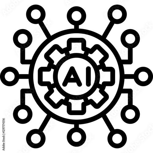 Onboard AI System Icon