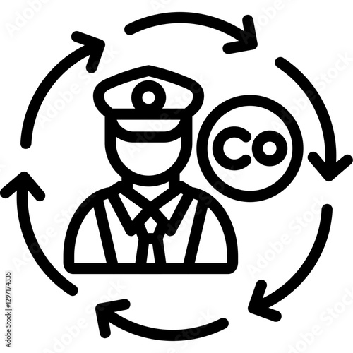 Virtual Co-Pilot Icon