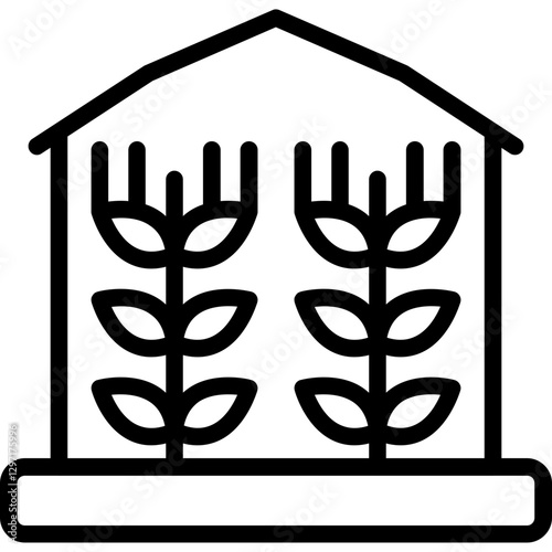 Grain Storage Icon