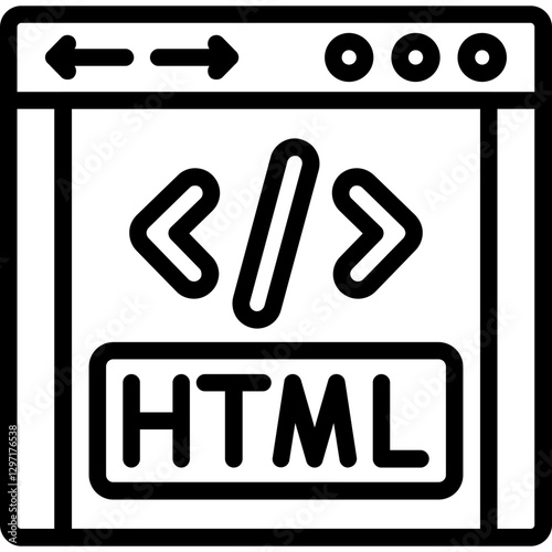 HTML Tag Icon
