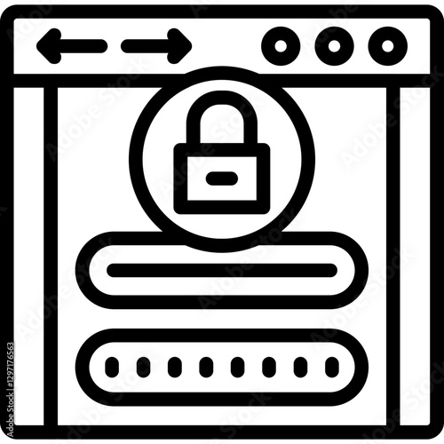 Website Login Icon