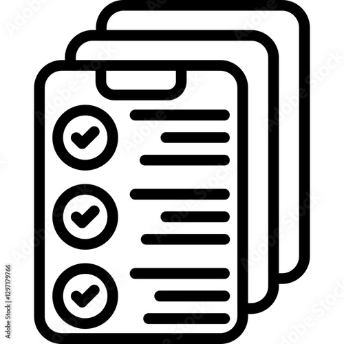 Bank Statement Icon