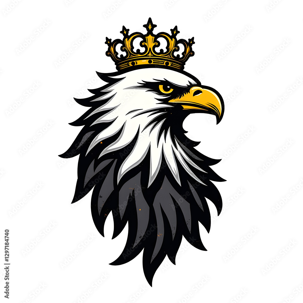 Fototapeta premium logo the eagle king