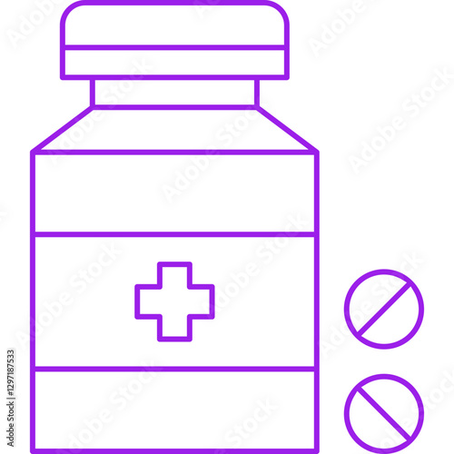 Tablets single vector icon illustration
