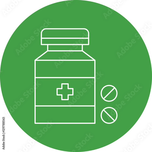 Tablets single vector icon illustration