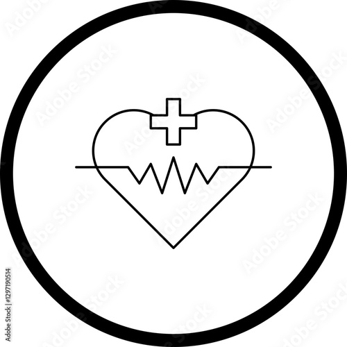 Medical Sign I single vector icon illustration
