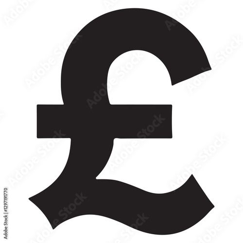 British Pound Sign Sterling Symbol Financial and Monetary Resource